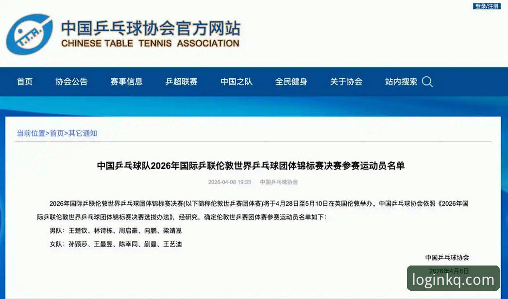 开全站iOS版 2026世乒赛女团最新战况:陈幸同首秀横扫陈思羽,中国女乒三连胜锁定小组头名